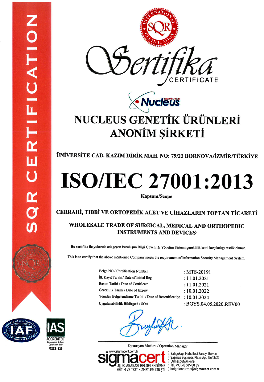 ISO/IEC 27001:2013